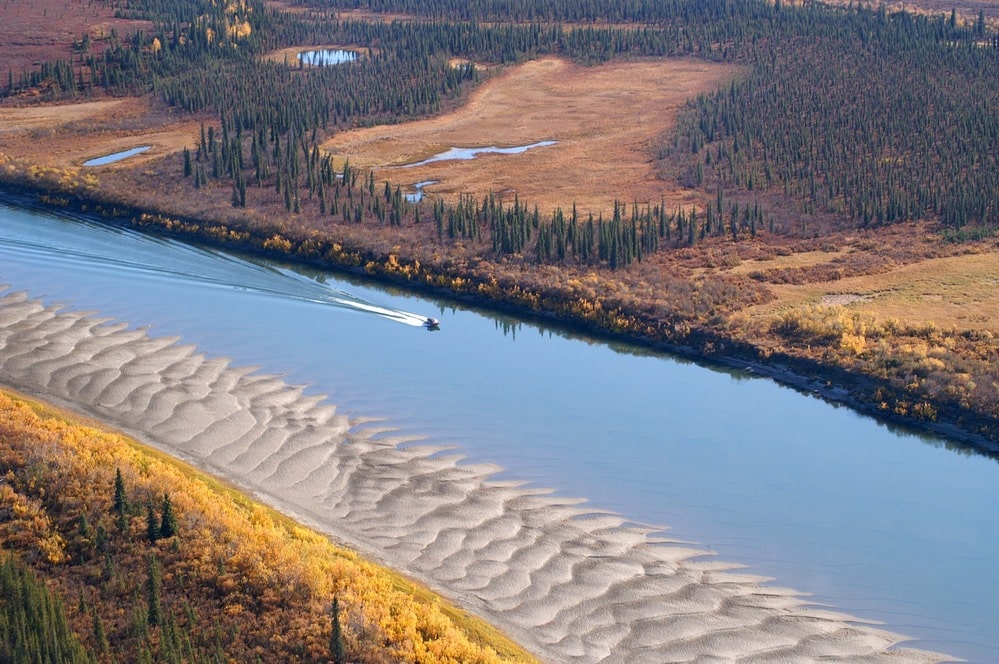 The Kobuk River at Kobuk Valley National Park