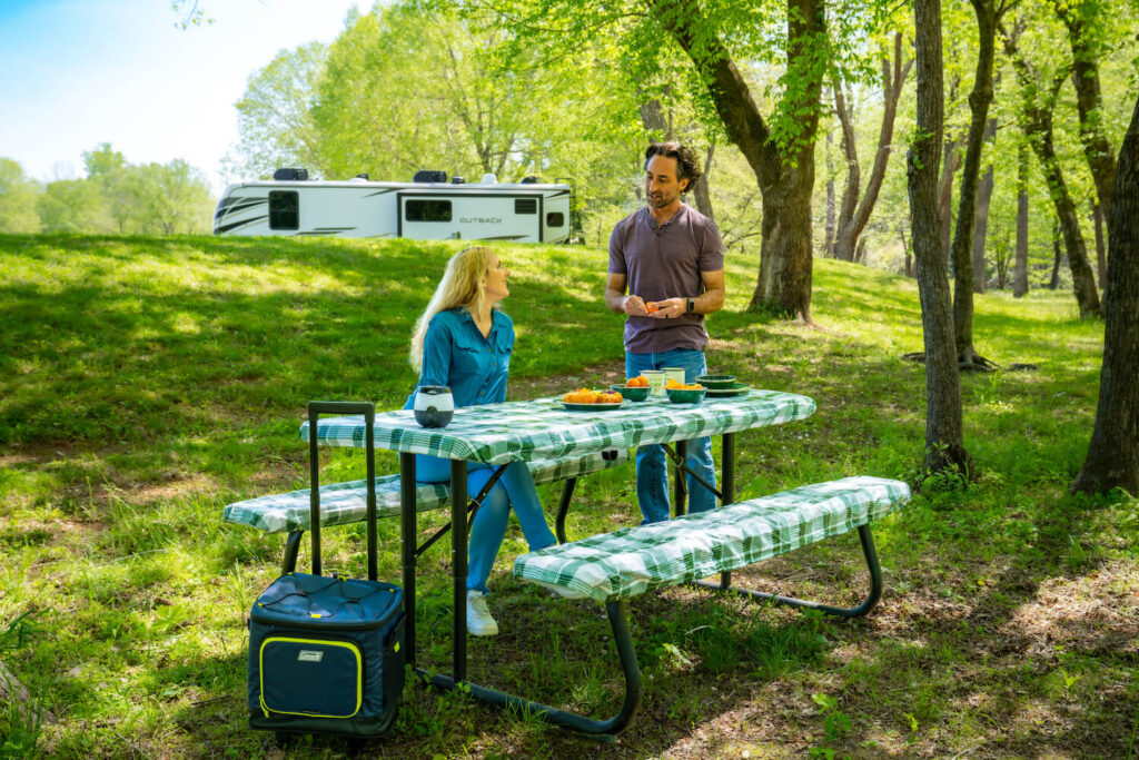 Camping World Folding RV Diner Picnic Caddy